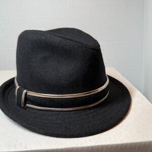 Wool Blend Black Hat
